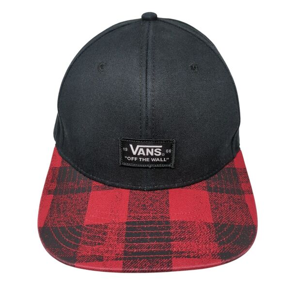VANS Off The Wall Snapback Hat Multicolor OSFA Adjustable Plaid - Picture 1 of 8
